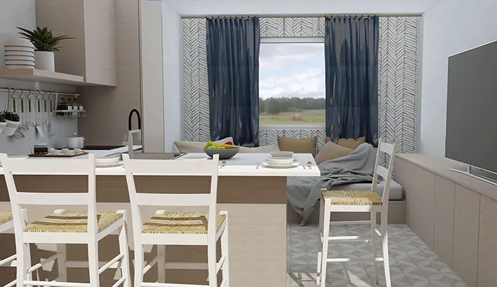 Patio Villa 60M² - 3 Bedrooms