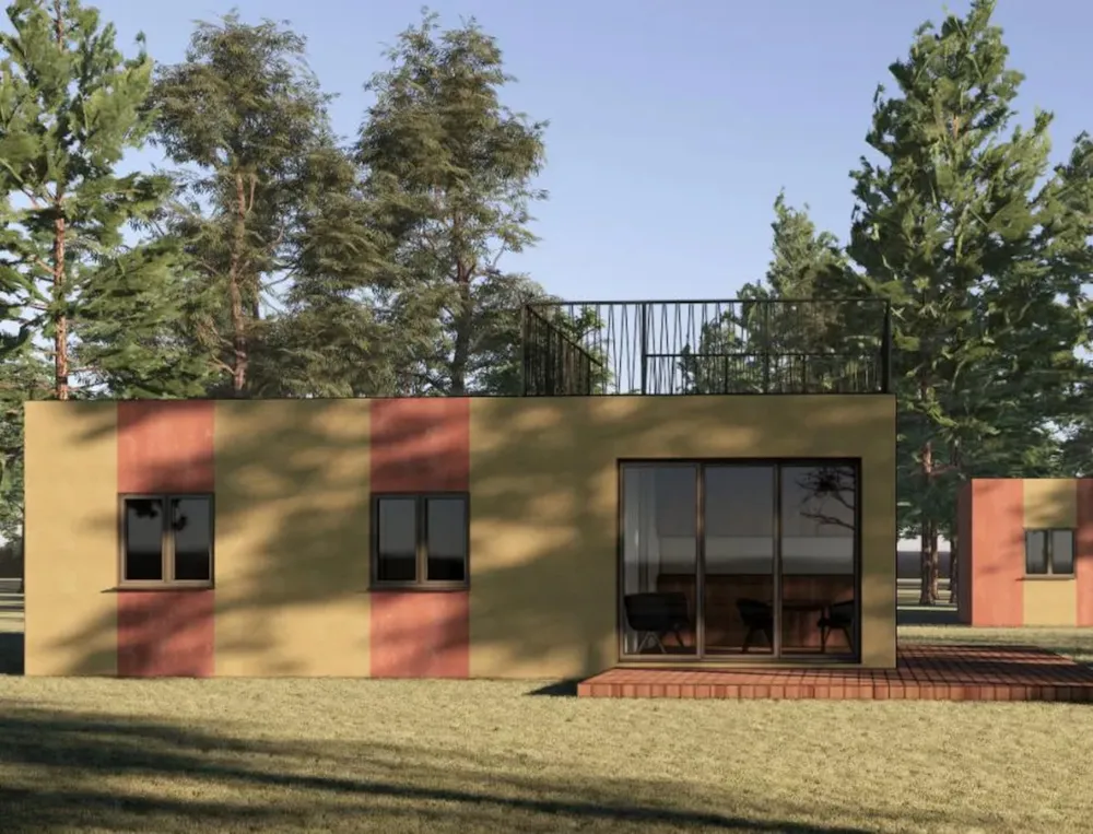 Camping Home Roof New- 45M² - 2 Bedrooms - Dogs Not Allowed