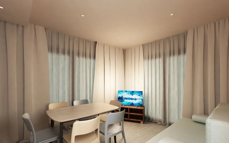 Mobil Home - Camping Home Roof - 42M² - 2 Chambres