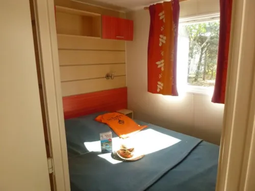 Location - Mobil-Home 27,5M² Standard (2Ch - 4/6Pers.) + Clim + Paillote Extérieure - image n°7 - Camping Les Paillotes en Ardèche