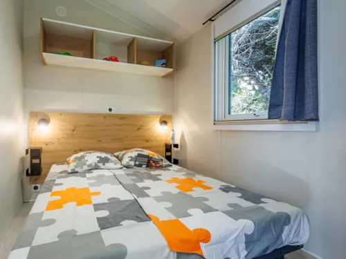 Location - Mobil-Home Charme 20M² Confort (1Ch - 2Pers.) + Clim + Terrasse Non-Couverte - Sam - image n°3 - Camping Les Paillotes en Ardèche