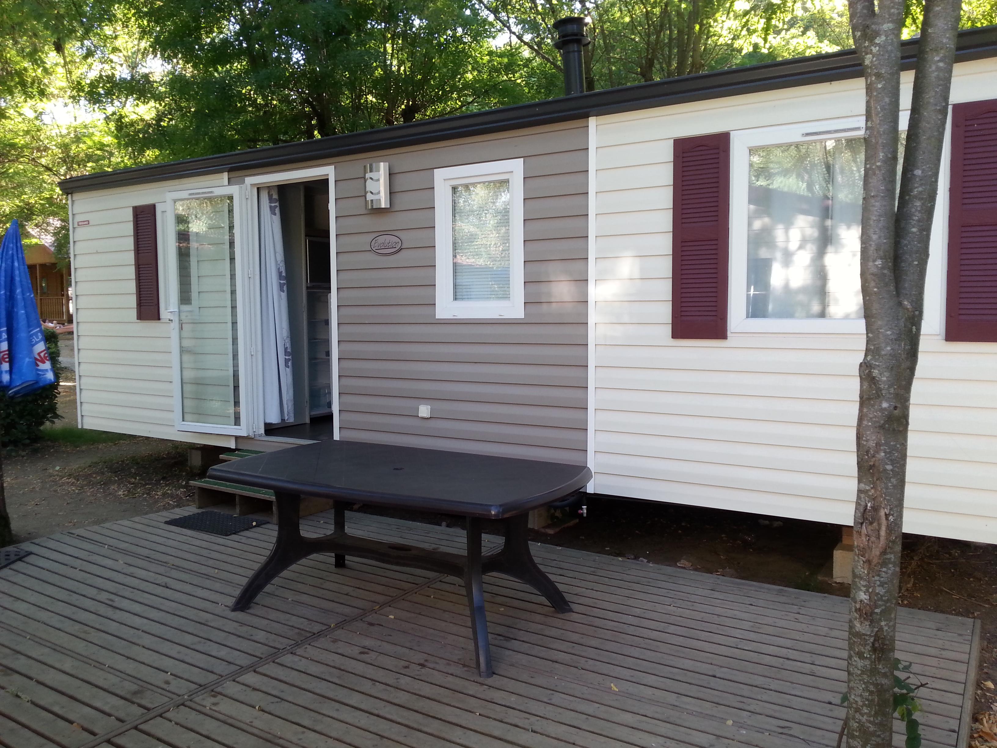 Accommodation - Mobilhome Evolution 31 3 Bedrooms - Camping les Actinidias
