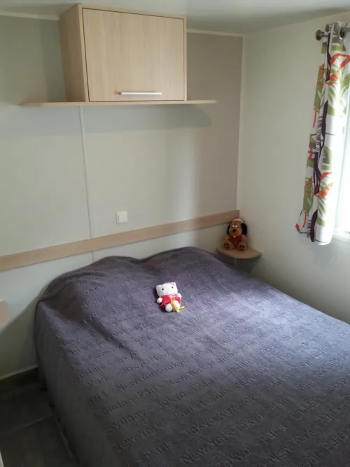 Accommodation - Mobilhome Evolution 27 2 Bedrooms, Air-Conditioned Sunday/Sunday - image n°5 - Camping les Actinidias