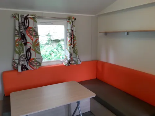 Accommodation - Mobilhome Evolution 27 2 Bedrooms, Air-Conditioned Sunday/Sunday - image n°4 - Camping les Actinidias