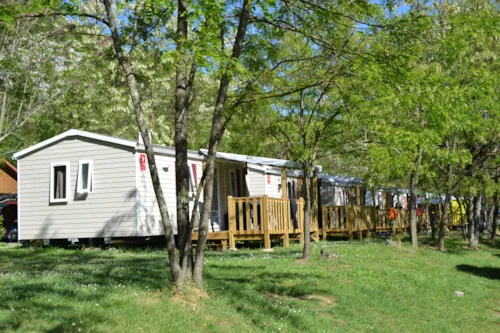 Accommodation - Mobilhome Evolution 27 2 Bedrooms, Air-Conditioned Sunday/Sunday - image n°1 - Camping les Actinidias