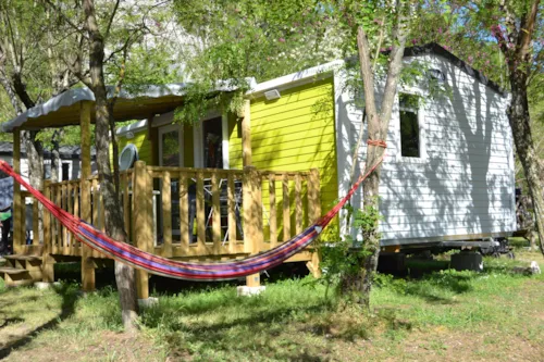 Accommodation - Mobilhome Evolution 27 2 Bedrooms, Air-Conditioned Sunday/Sunday - image n°2 - Camping les Actinidias