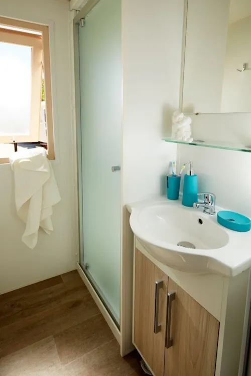 Accommodation - Mobile Home Evolution 33 Tp, 2 Bedrooms, Air-Conditioned Saturday / Saturday - image n°6 - Camping les Actinidias