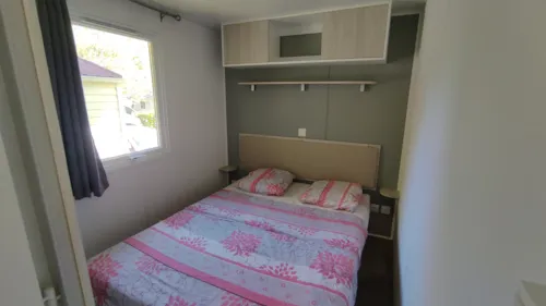Huuraccommodatie(s) - Stacaravan Evolution 29 Ti 2 Slaapkamers, Airconditioning Zaterdag / Zaterdag - image n°4 - Camping les Actinidias