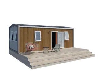 Mietunterkunft - Super Mercure Mobilheim 2 Schlafzimmer, Klimatisiert Samstag / Samstag 4 Personen - Camping les Actinidias