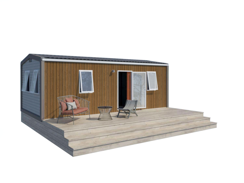Mobile home Super Mercure 2 chambres, climatisé Samedi / Samedi 4 pers