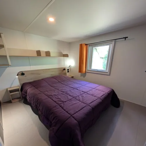 Mietunterkunft - Super Mercure Mobilheim 2 Schlafzimmer, Klimatisiert Samstag / Samstag 4 Personen - image n°3 - Camping les Actinidias