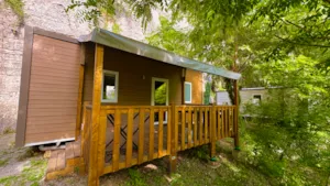 Locatif - Super Mercure stacaravan 2 slaapkamers, airconditioning zaterdag / zaterdag 4 personen - Camping les Actinidias