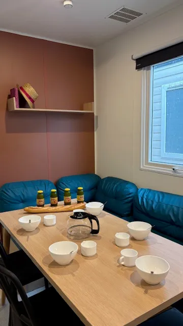 Huuraccommodatie(s) - Stacaravan Super Cordelia Premium Airconditioning 3 Slaapkamers - image n°8 - Camping les Actinidias