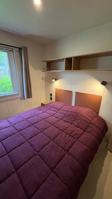 Accommodation - Mobile Home Super Mercure Riviera Premium Air-Conditioned 2 Bedrooms - image n°5 - Camping les Actinidias