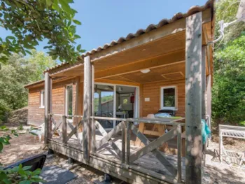 Mietunterkunft - Hütte Top Presta - 2 Schlafzimmer - 33 M² - Clico Chic - Camping Château de Boisson