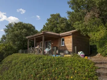 Mietunterkunft - Hütte Top Presta - 2 Schlafzimmer - 33 M² - Clico Chic - Camping Château de Boisson