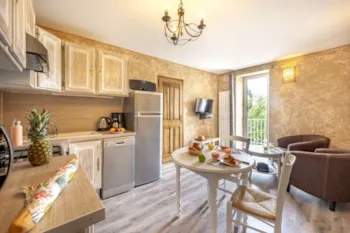 Mietunterkunft - Ferienhaus La Garrigue - 32 M² - 1 Schlafzimmer - Clico Chic - Camping Château de Boisson