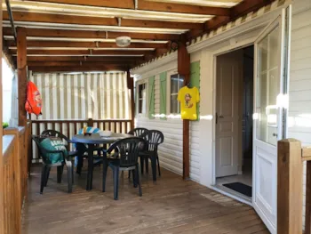 Mietunterkunft - Mobilheim Resort - 30 M² - 3 Schlafzimmer - Clico Chic - Camping Château de Boisson