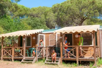 Mietunterkunft - Mini Habana Duo Top Presta - 2 Schlafzimmer - 20 M² - Clico Chic - Camping Château de Boisson
