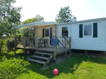 Mietunterkunft - Mobilheim - 2 Schlafzimmer - 28/31 M² - Clico Chic - Camping Château de Boisson