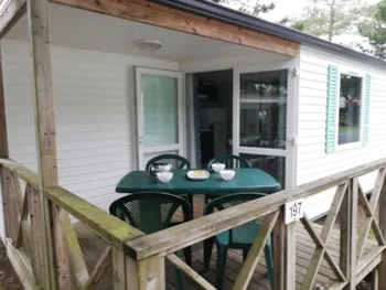 Mietunterkunft - Habana Clim - 2 Schlafzimmer - 28/31 M² - Clico Chic - Camping Château de Boisson