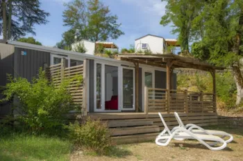 Mietunterkunft - Mobilheim Rose Top Presta - 32 M² - 2 Schlafzimmer - Clico Chic - Camping Château de Boisson