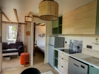 Mietunterkunft - Kalliope Top Presta - 33 M² - 2 Schlafzimmer - Clico Chic - Camping Château de Boisson