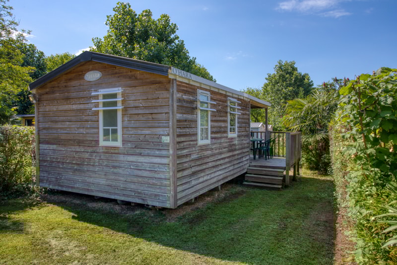 Mobilheim Confort O'Hara Bois 27.5m² (2 zimmer) + Terrasse 11m²