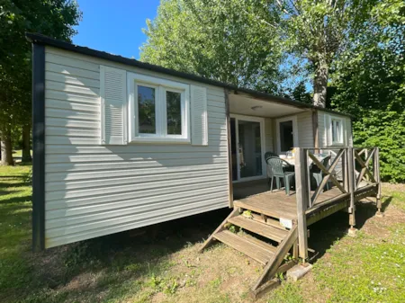 Location - Mobil-Home Standard Hergo 30M² (2 Chambres) + 2 Salles De Bains + Terrasse 9M² - Flower Camping Le Tiradou