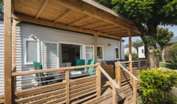 Mietunterkunft - Premium By Roan | 35M² | A/C + Tv | 3 Bedrooms | Balcony Terrace 15M² - - Camping Marvilla Parks  - Camping Saint Avit Loisirs