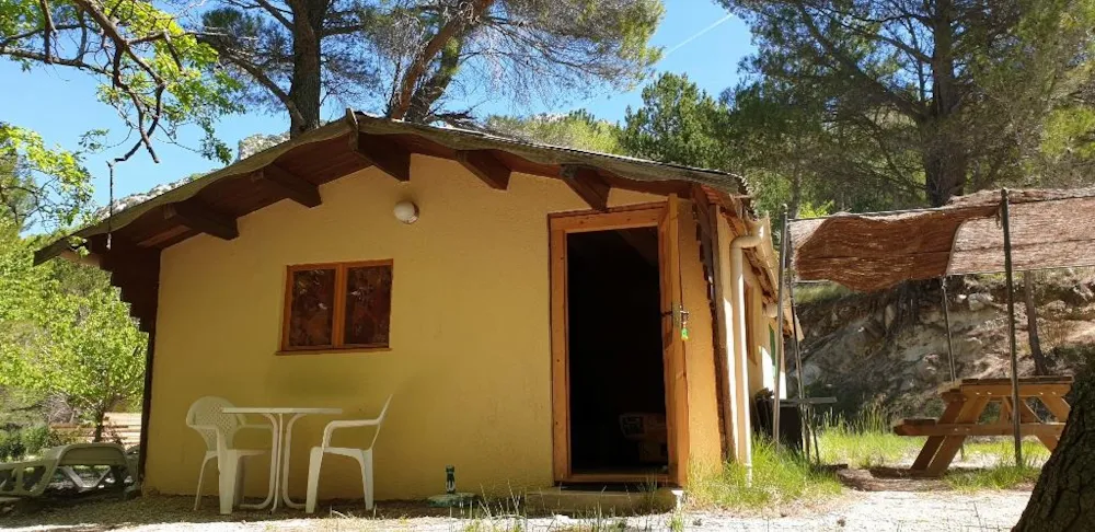 Mietunterkunft - Chalet Cigale (Ebenerdig) - 35 M² - Camping L'Orée de Provence (Sites & Paysages)
