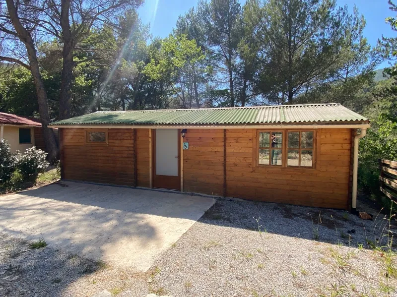 Mietunterkunft - Chalet Lavande - 32M² - Camping L'Orée de Provence (Sites & Paysages)