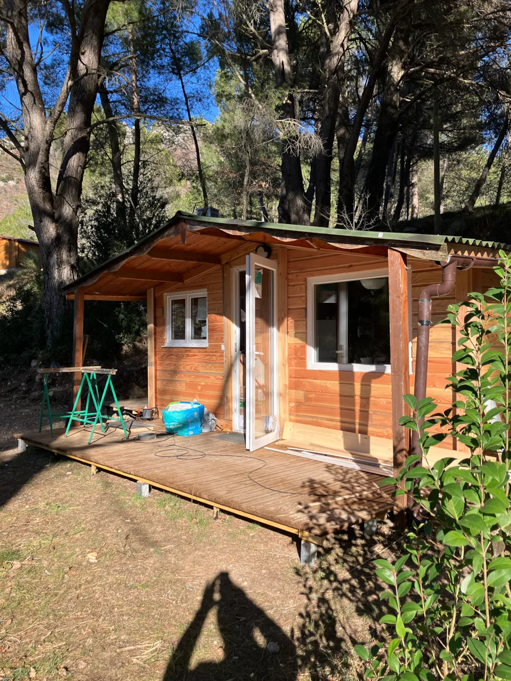 Mietunterkunft - Cabane Abricot - 19 M² - Camping L'Orée de Provence (Sites & Paysages)