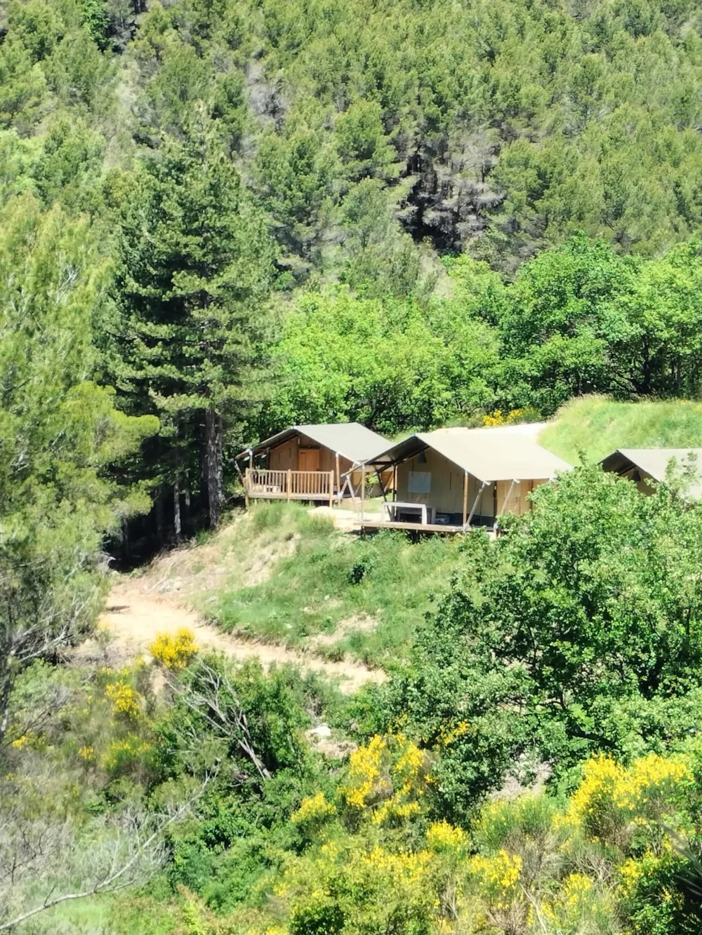 Mietunterkunft - Lodge Souleiado - Camping L'Orée de Provence (Sites & Paysages)