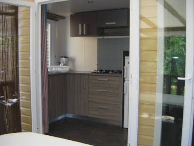 Mobil home CONFORT PLUS  / 2 bedrooms - dishwasher and TV -Air-conditioned — 3