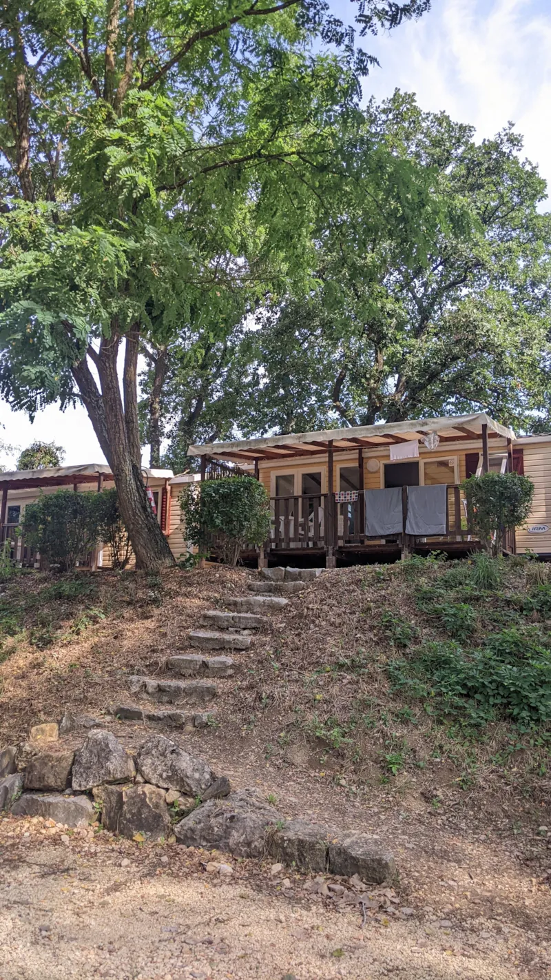 Mobil Home Confort / 2 Chambres - Climatisé - Grande Terrasse Couverte