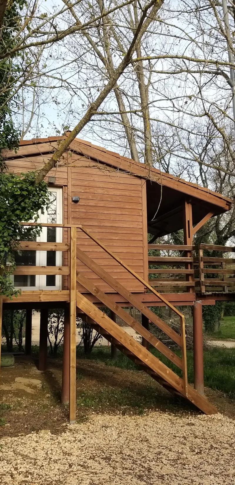 Chalet Sur Pilotis / Terrasse / Climatisé / Magnifique Vue Parc