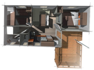 Mobile-home CONFORT 25m² - 2 bedrooms — 7