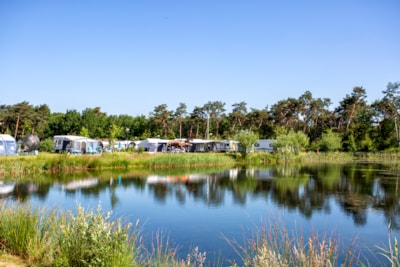 Luxury comfort pitch by the water