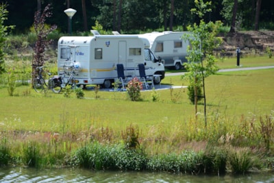 Luxury comfort pitch by the water