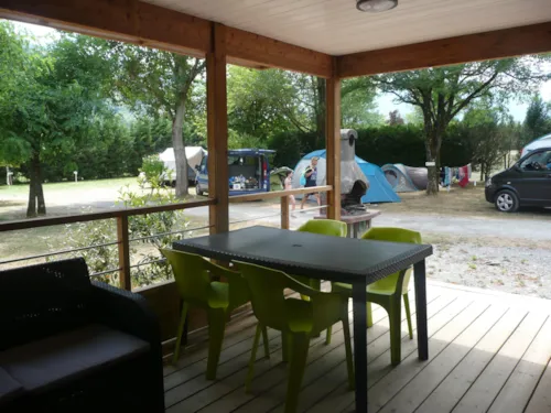 Accommodation - Chalet Village - image n°2 - Camping Champ Tillet