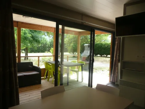 Accommodation - Chalet Village - image n°5 - Camping Champ Tillet