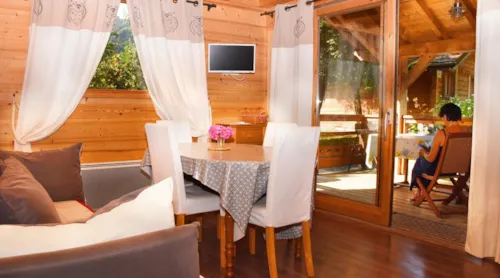 Accommodation - Chalet Savoyard - image n°6 - Camping Champ Tillet