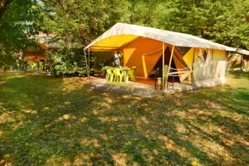 Mietunterkunft - Zelt Canada - Camping Champ Tillet