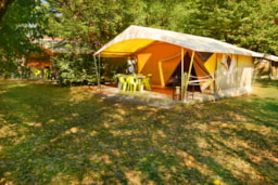 Huuraccommodatie(s) - Tent Canada - Camping Champ Tillet