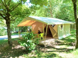 Huuraccommodatie(s) - Tent Canada - Camping Champ Tillet