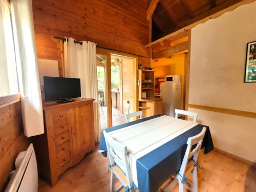 Accommodation - Chalet Savoyard - image n°3 - Camping Champ Tillet