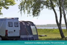 Kampeerplaats(en) - Comfortplaats - Siblu – Camping Lauwersoog