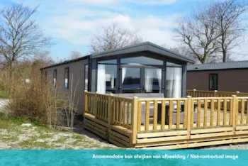 Mietunterkunft - Chalet Extra Large 2 Zimmer - Siblu – Camping Lauwersoog
