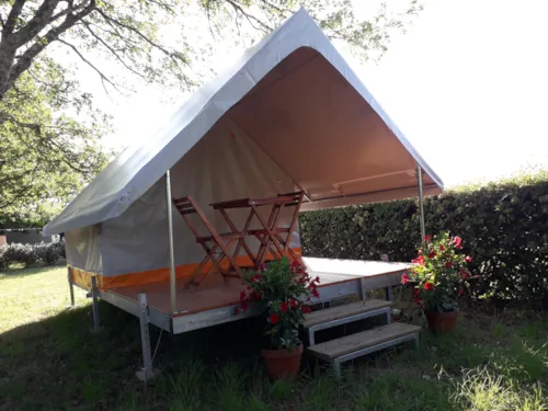 Mietunterkunft - Tente Treck - image n°2 - Camping Les Silhols
